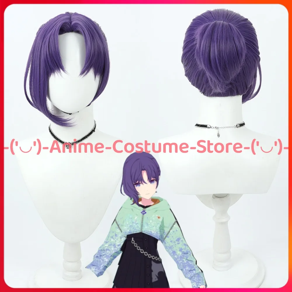 

Project Sekai Asahina Mafuyu MZK Limited Skin Косплей Парик Аниме Персонаж Хэллоуин Карнавальный костюм для вечеринки Парики Синтетические волосы
