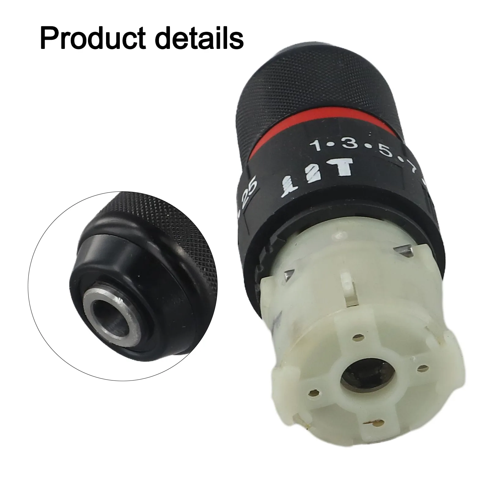 

21V Drill Gearbox Color As Picture Drill Gearbox Repair Accessory Easy Installation High Quality Material Brand New