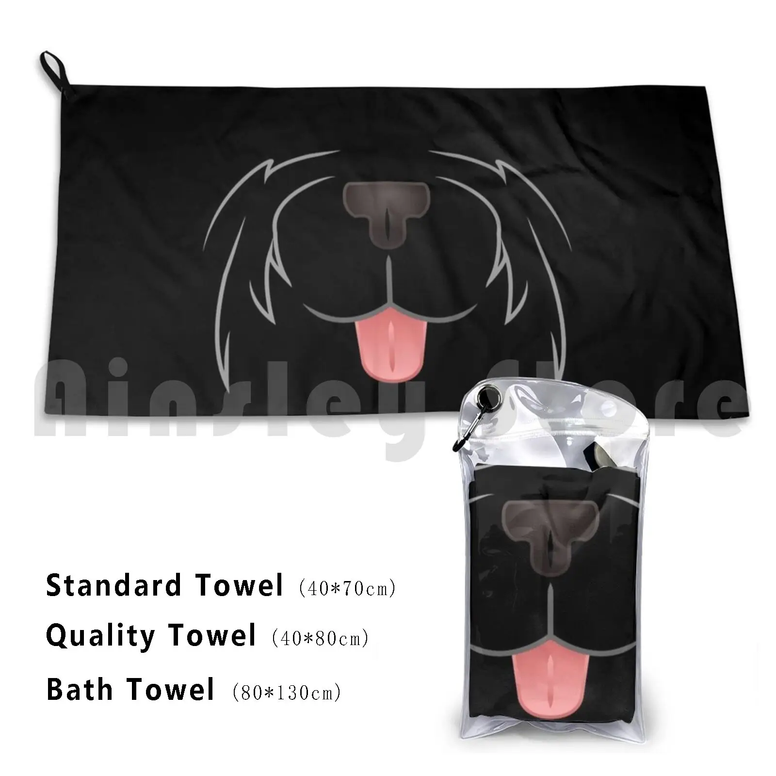 Scottie Snoot Beach Towel Quick Dry Quality Towel Scottie Scottish Terrier Terrier Cute Dog