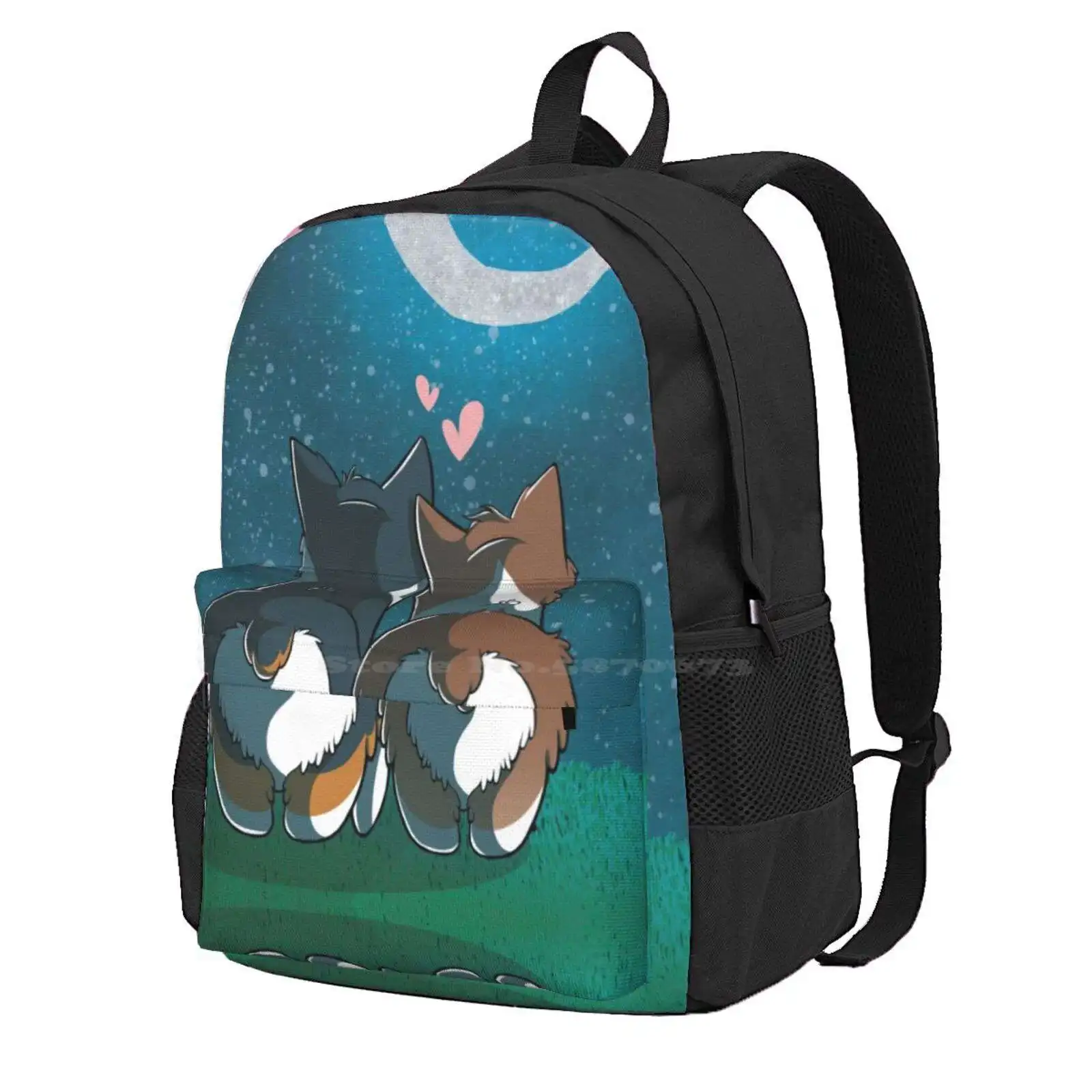 Nothing Butt Love Hot Sale Schoolbag Backpack Fashion Bags Corgis Corgi Butts Dogs Puppies Corgi Illustration Puppy Love Corgi