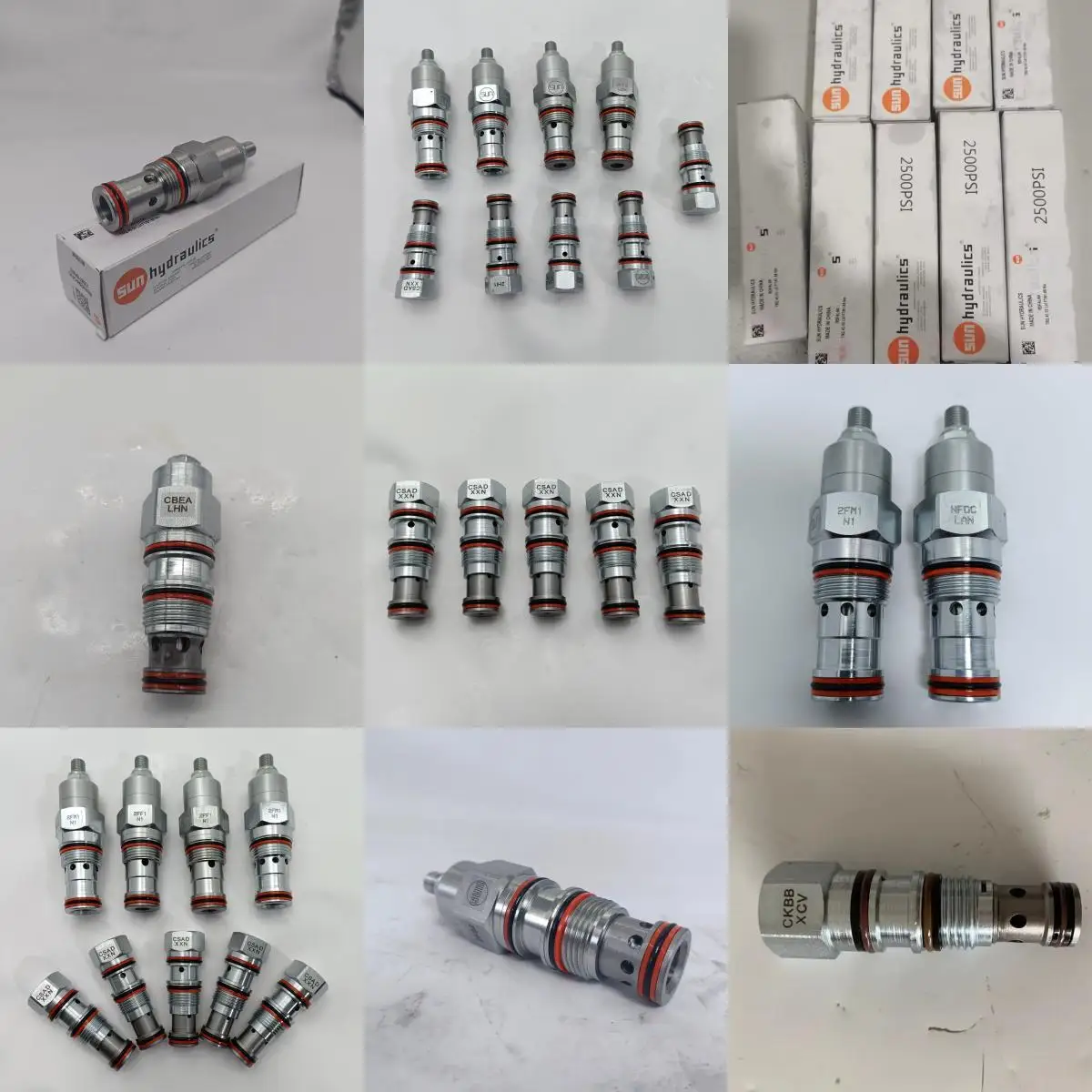 Sun PBFB Pressure Relief Valve RDDA-LAN RDDA-LCN RDDA-LWN PBFB-LAN Relief Valve PRDB-LBN NCCB-LCN Hydraulic Cartridge Valve