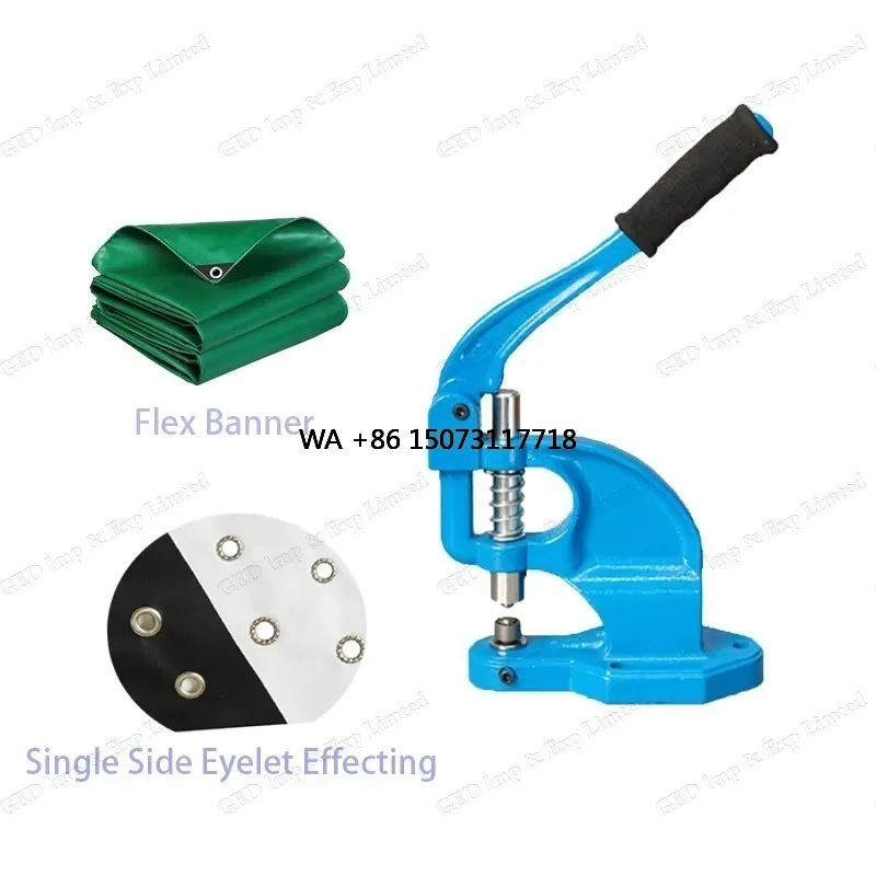 

6Mm manual tarpaulin eyelet manual button machine 10mm flexible banner eyelet punching machine grommet machine