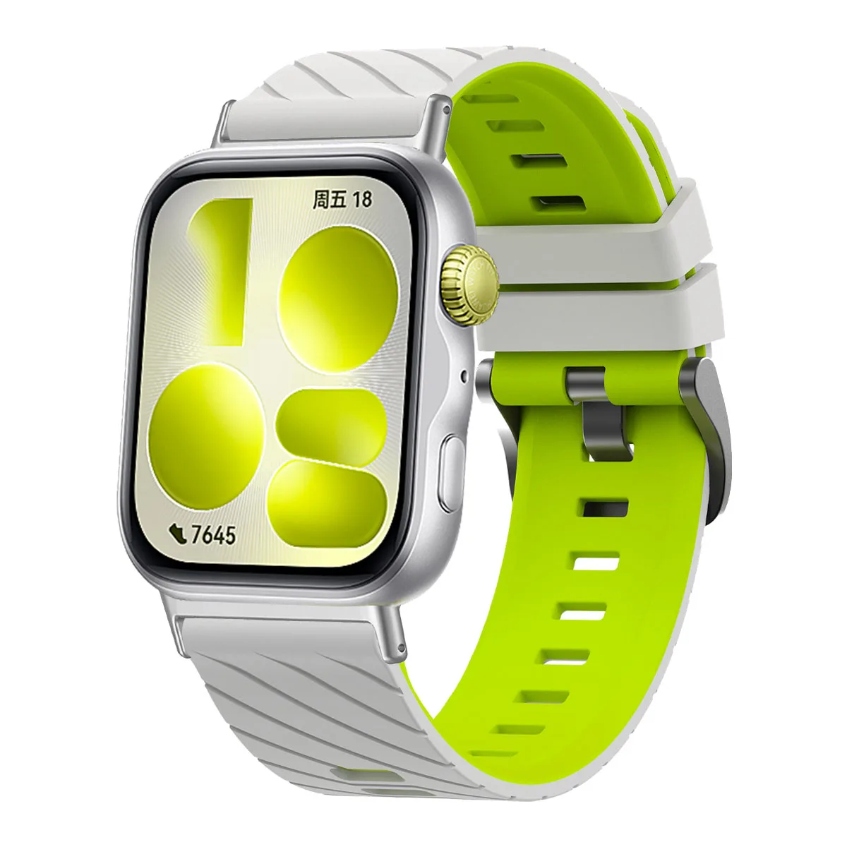 Silicone Band For Huawei Watch Fit5 4 3 Sport Two-Tone Strap Correa For Huawei Watch Fit 5Pro Fit 4Pro Soft Bracelet Accessories