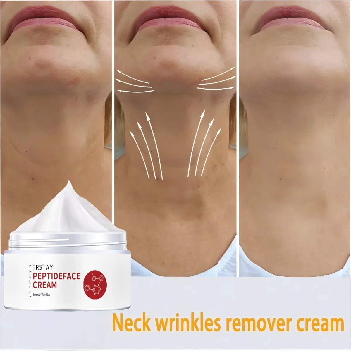 

Крем для лица с пептидом TRSTAY, антивозрастной ластик с тонкими линиями, отбеливающий уход за кожей для мам и детей
