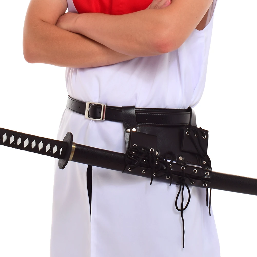 Medieval Sword Belt Waist Sheath Scabbard Frog Holder Adult Men Knight Costume Rapier Ring Belt Holster