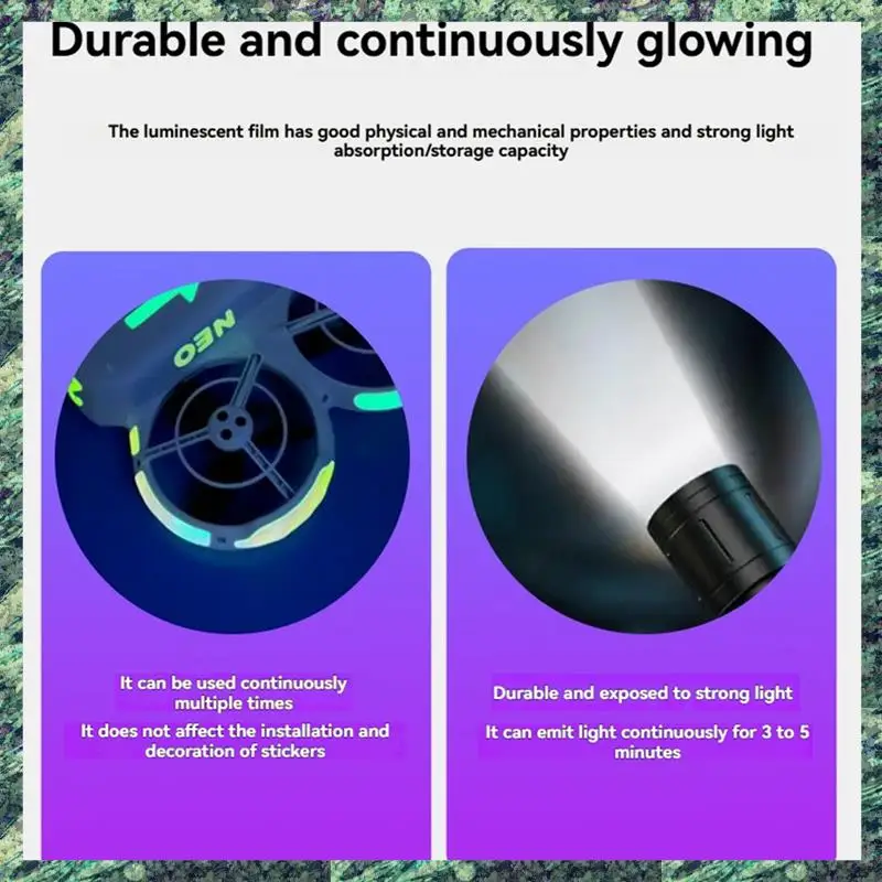 DJI Neo 용 SCLS 바디 스티커 DJI Neo 액세서리 C 용 안티 스크래치 방수 보호 필름 야간 비행 스티커