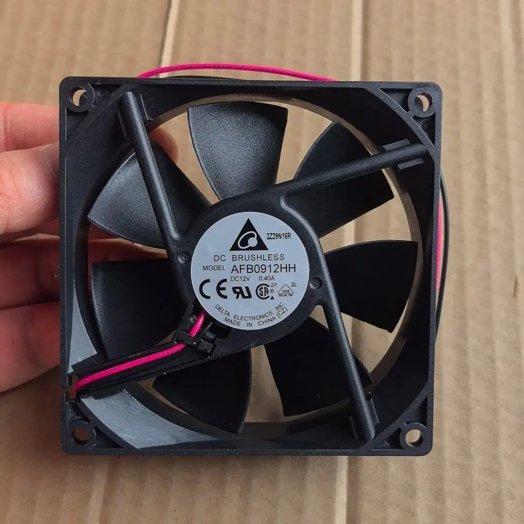

Оригинальный вентилятор AFB0912HH 12V 0.4A 9025 с 2-мя проводами, высокопроизводительный, шариковый, для охлаждения