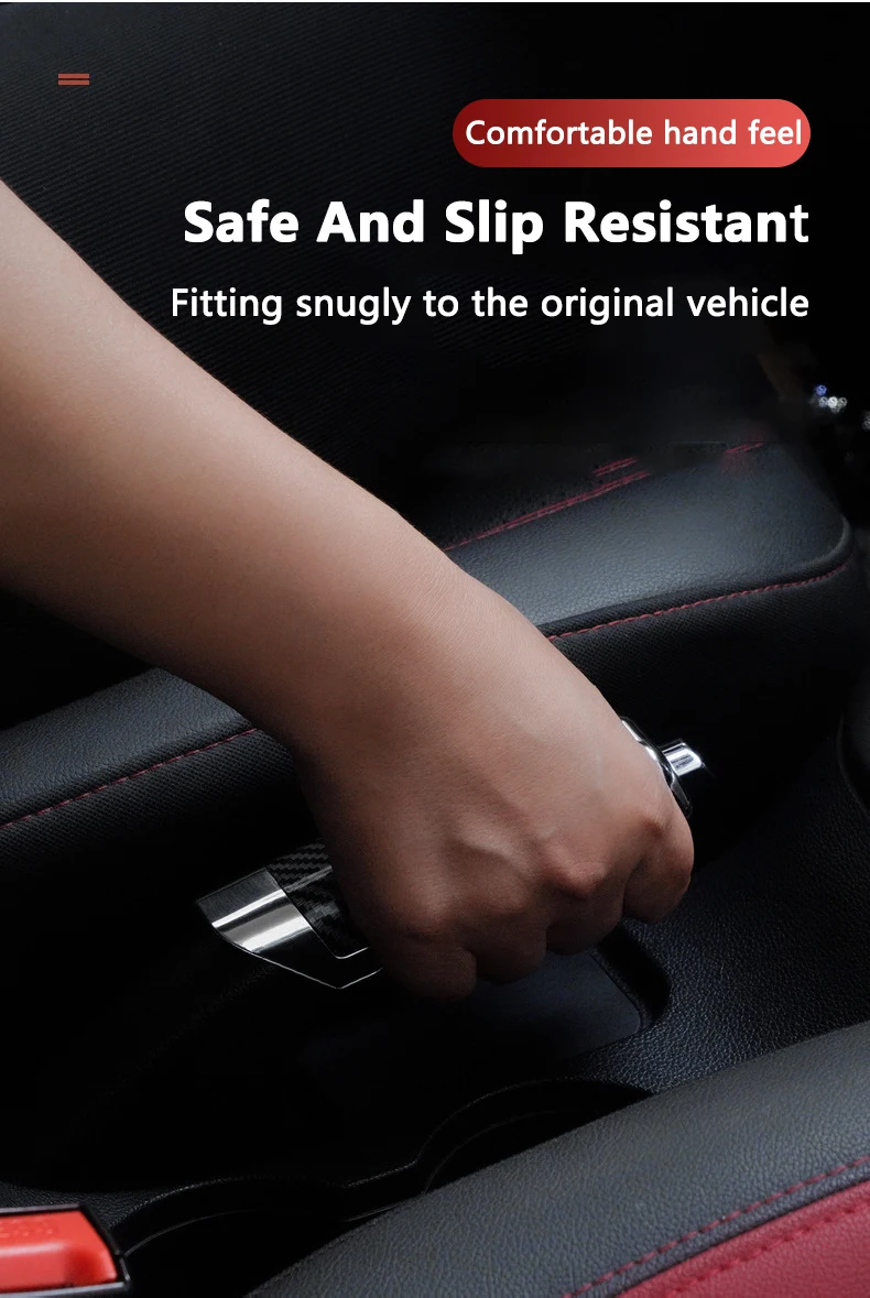1PCSCar غطاء فرامل اليد فرملة اليد القبضات غطاء للحماية لتويوتا كورولا يارس Aygo بريوس CHR كامري أوريس أفينز اكسسوارات