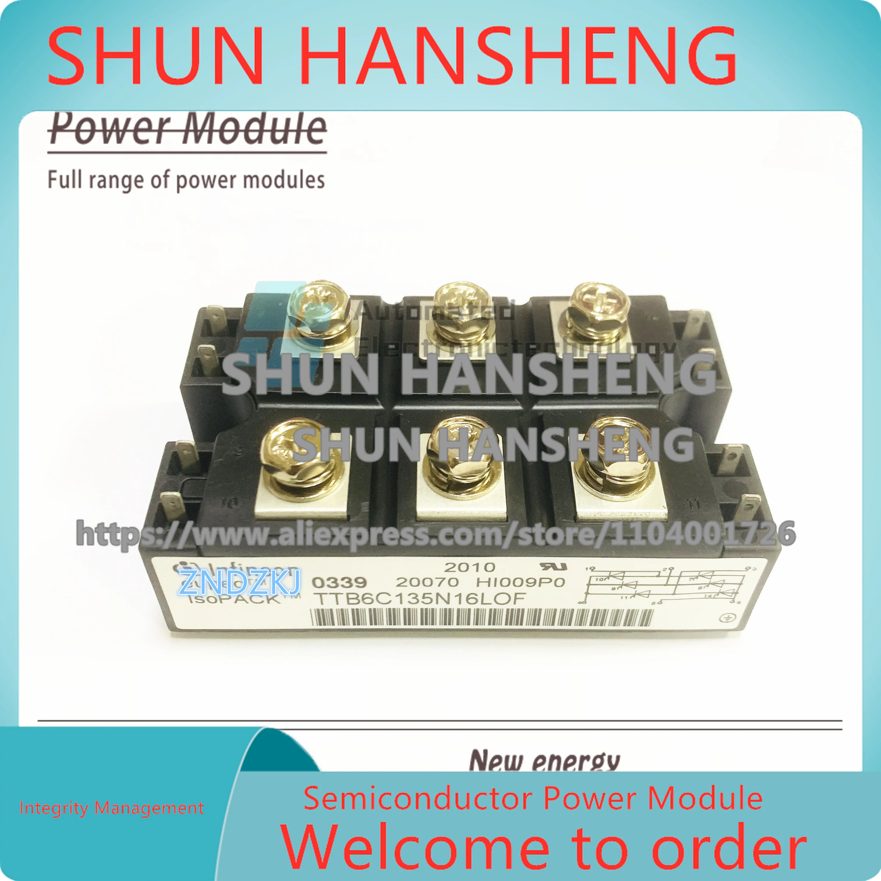TTW3C85N16LOF TTW3C115N16LOF TTW3C145N16LOF TTB6C135N16KOF New Thyristor rectifier module can be purchased