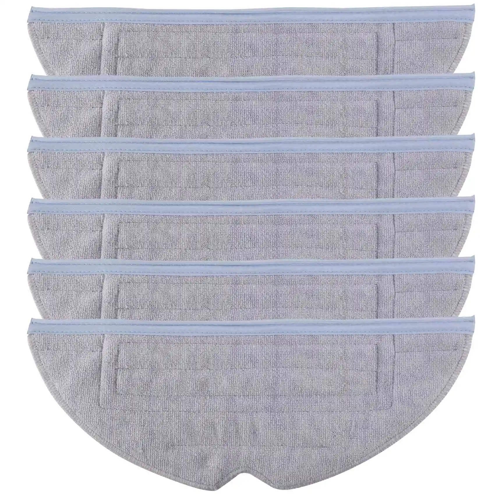 

A96I-Pack Of 6 Replacement Wipes For Roborock S7 S7 Plus Microfibre Cloths For Roborock T7 And T7 Plus Cleaning Cloths