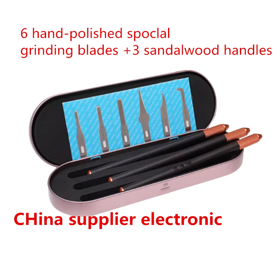 

1pcs Hong Hai Tong HHT G7 Blade Set For Removing Glue For A12 A11 A10 A14 A9 A8 CPU Glue For Nand Wifi IC Lace Cutter Cpu Blade