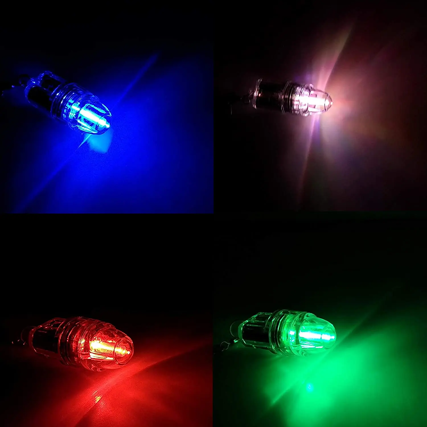 Deep Drop Underwater Fishing Flashing Light Bait Lure Squid Water-Triggered Design Fish Attracting Lamp LED Versatile Lights