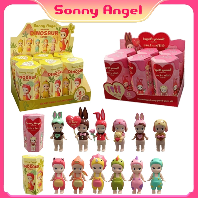 Sonny Angel Blind Box Figurka Hippers Animal Easter Series Figurki Anime Ozdoby Lalki Prezent Świąteczny Ozdoba na biurko