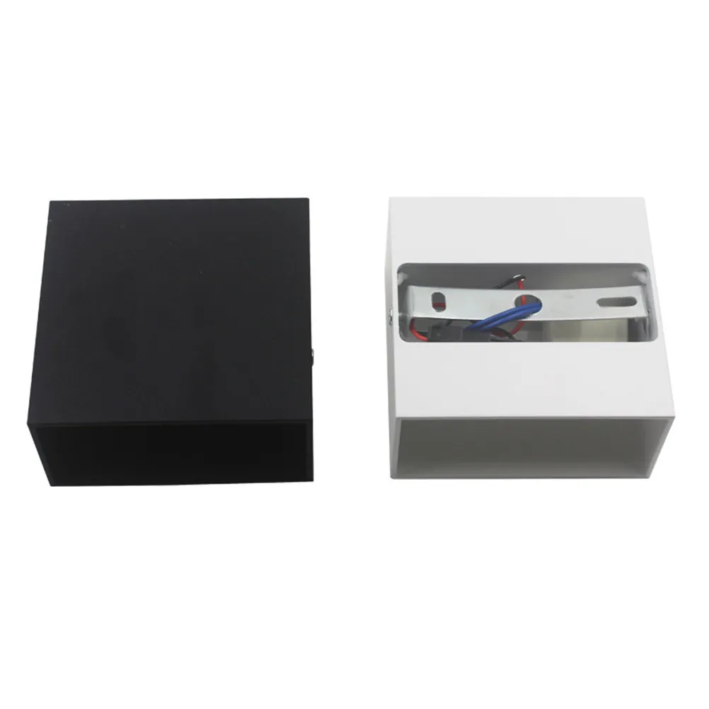 

1Pcs Wall Lamp Aluminium LED Modern Simple Bedside Background Light Creative LED for Hallway Corridor Staircase Bedroom White