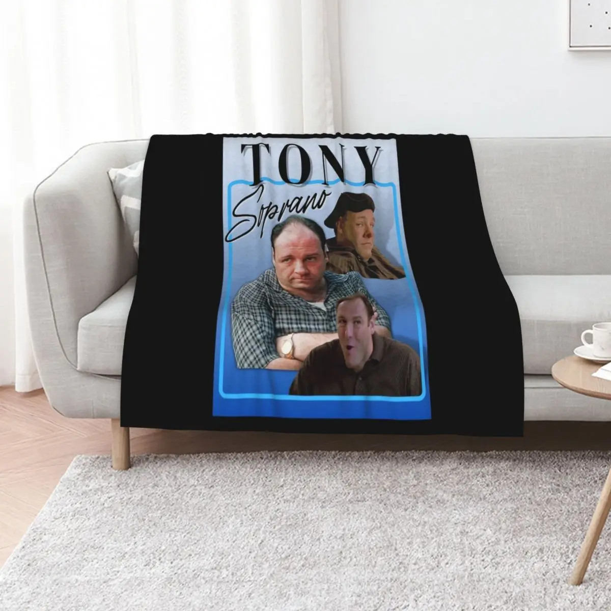Tony Soprano Classic Throw Blanket Soft Sofa Throw Summer Loose funny gift Vintage Blankets