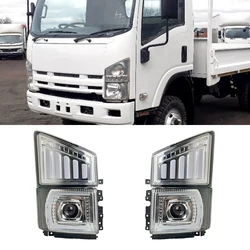 Car LED headlights For Isuzu 700p Truck Heavy-Duty Fog lights Daytime running lights Turn signals Driving signals 8-97585173-2