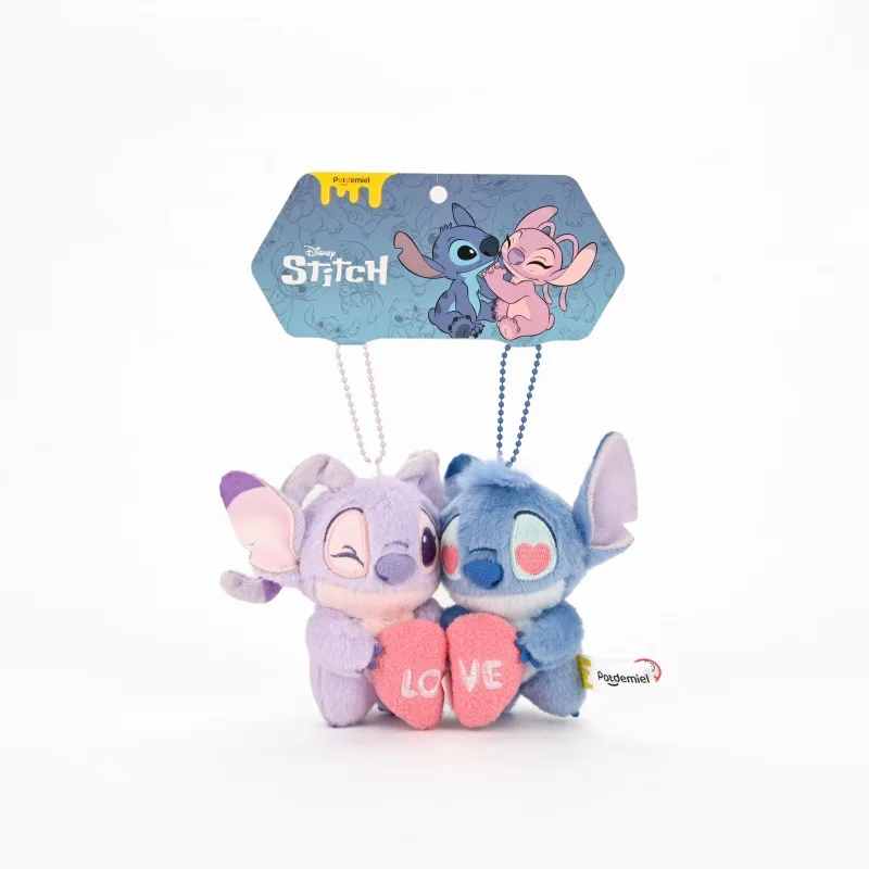 

Самый продаваемый милый сшитый набор для объятий любви Диснея, подвеска для пары, подвеска на рюкзак, брелок, подвеска