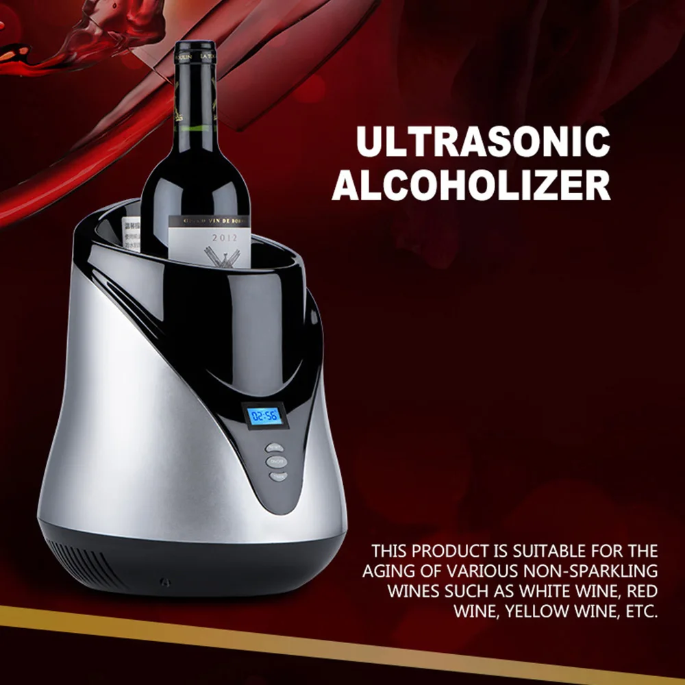 Household Ultrasonic Alcoholizer Wine Sober Up Machine Remove Spicy and Strong Sensation of Lees