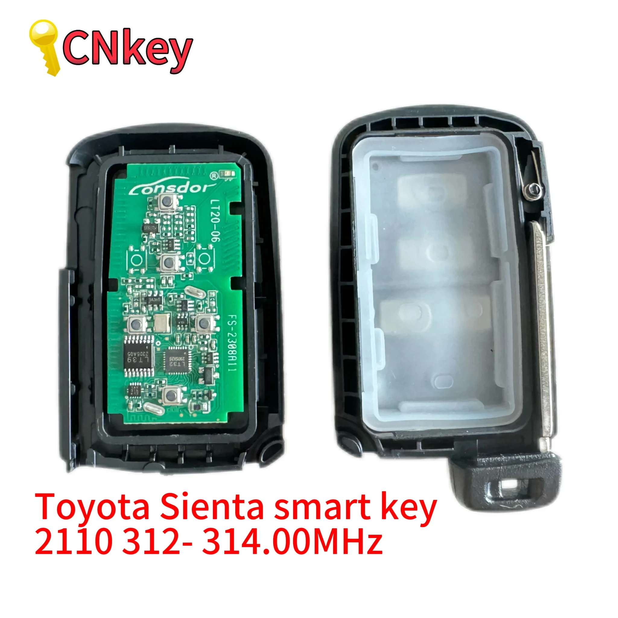 Toyota Sienta smart key 2110 312- 314.00MHz