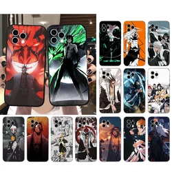 Phone Case For iphone 17 Pro Max Air 16 15 14 13 Pro Max 15 16 Pro 15Plus Ichigo Kenpachi Zaraki Bleach Anime Shell