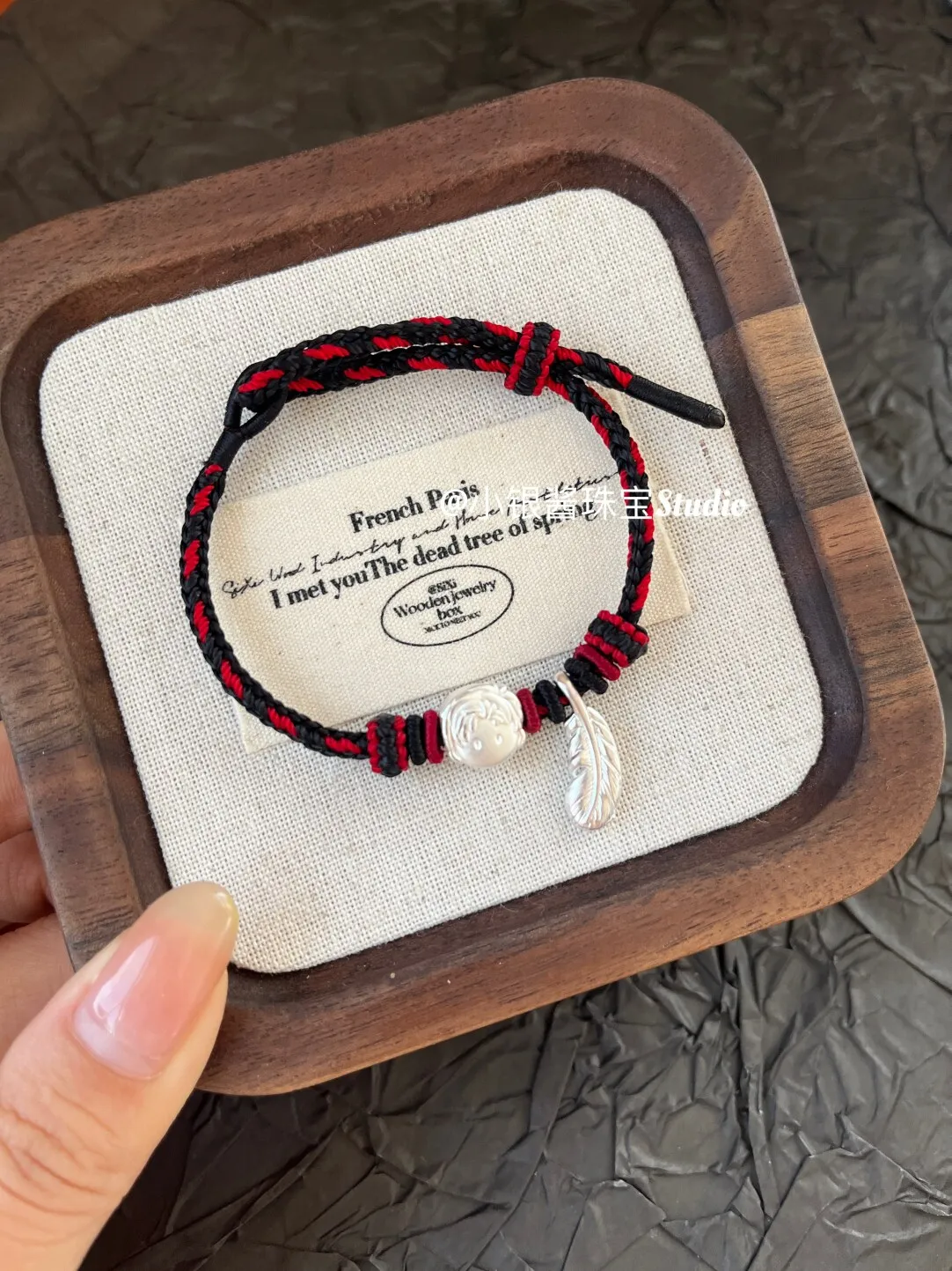 الحب والمساحة العميقة S999 فضة سوار حورية البحر ذيل كزافييه رافاييل سيلوس زين كاليب أنيمي اليد حبل التميمة هدية #4