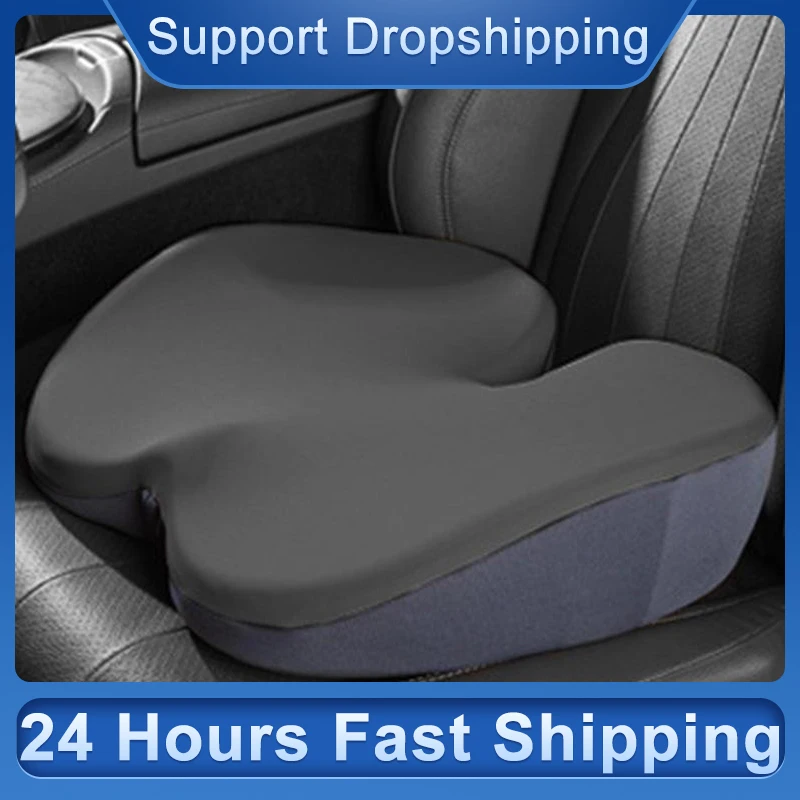 Car Booster Seat Cushion Comfortable Car Height Seat Cushion For Convertible Car Truck RV Travel Camper Memory Foam Cushion