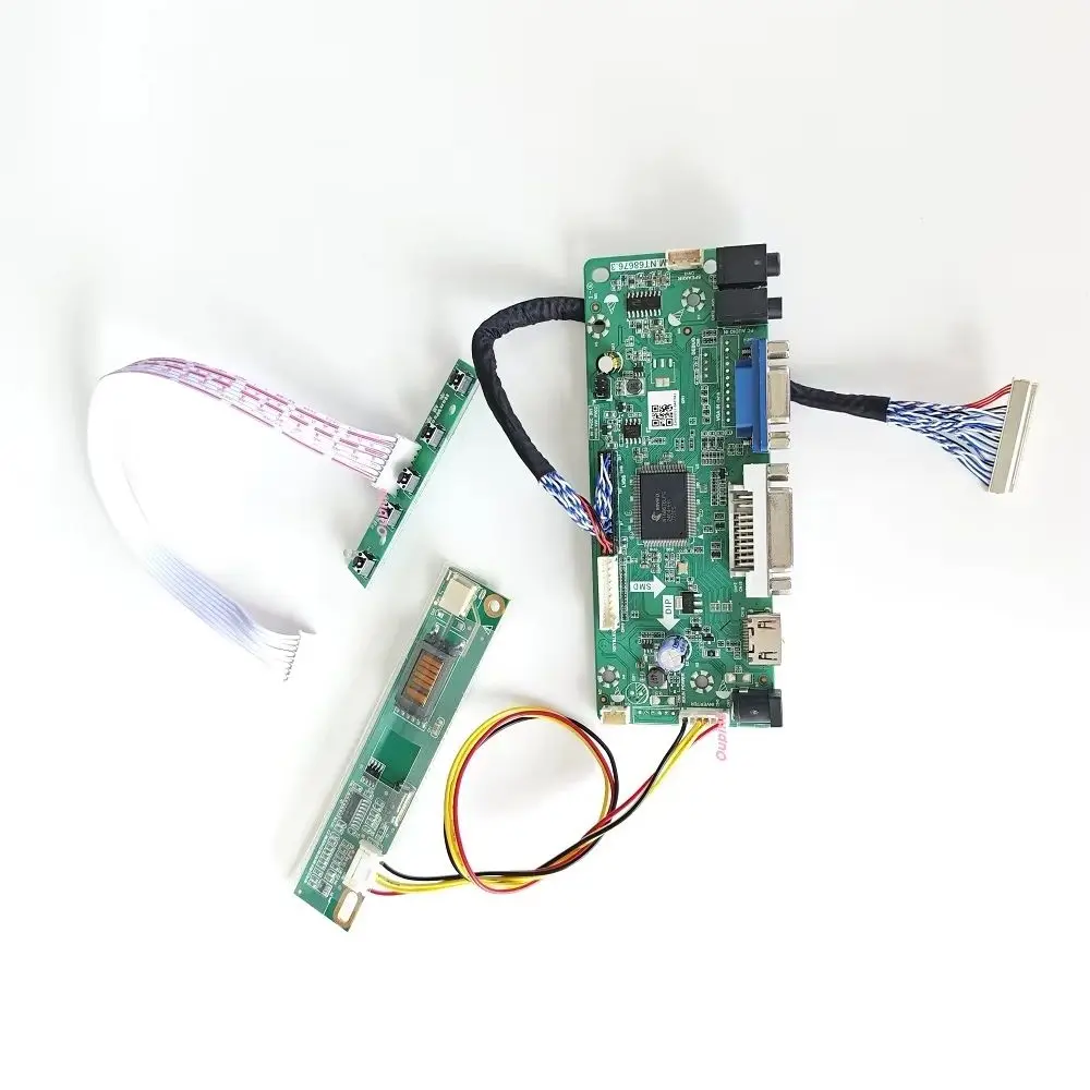 Controller driver board HDMI-compatible DVI VGA LCD LED Kit for QD17TL02 Rev.06 N170C2-L02 17