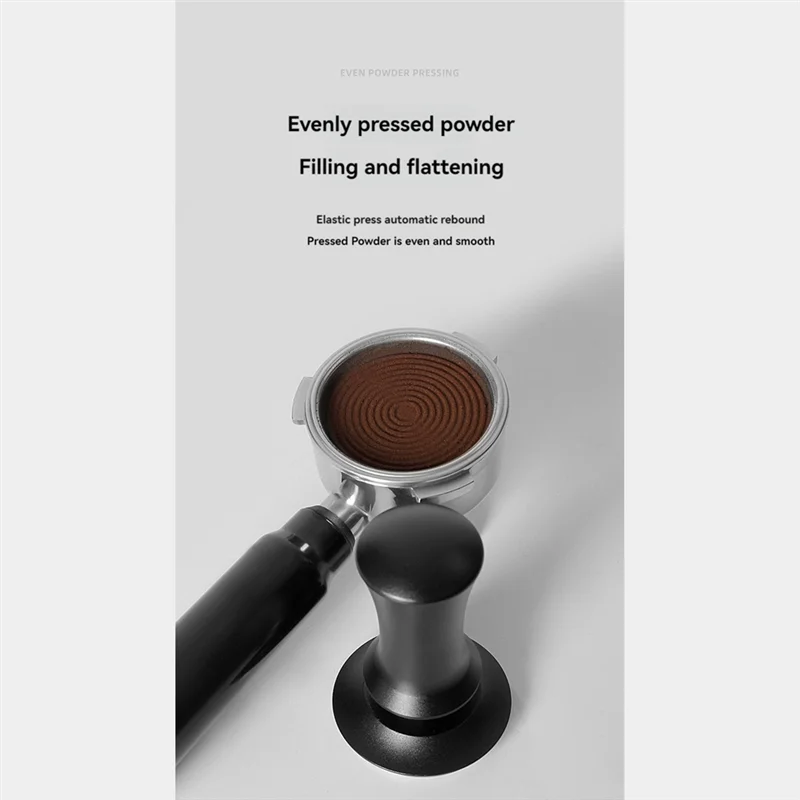 

AD30-Coffee Tamper Adjustable Constant Force Powder Tamper Espresso Thread Tamper Powder Press Hammer With Scale