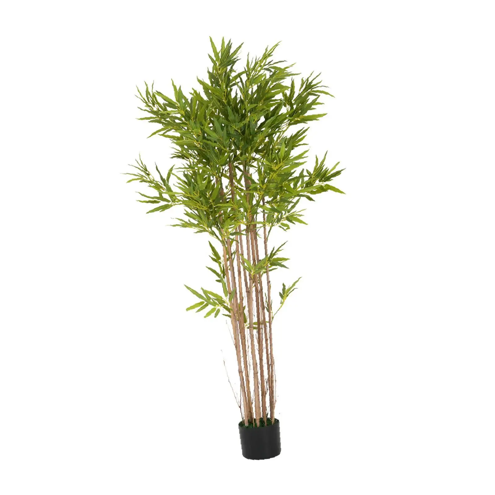 

Large Artificial Bamboo Plant Tree Pre Potted for Indoor Plant Decoration and Foliage Modern Style