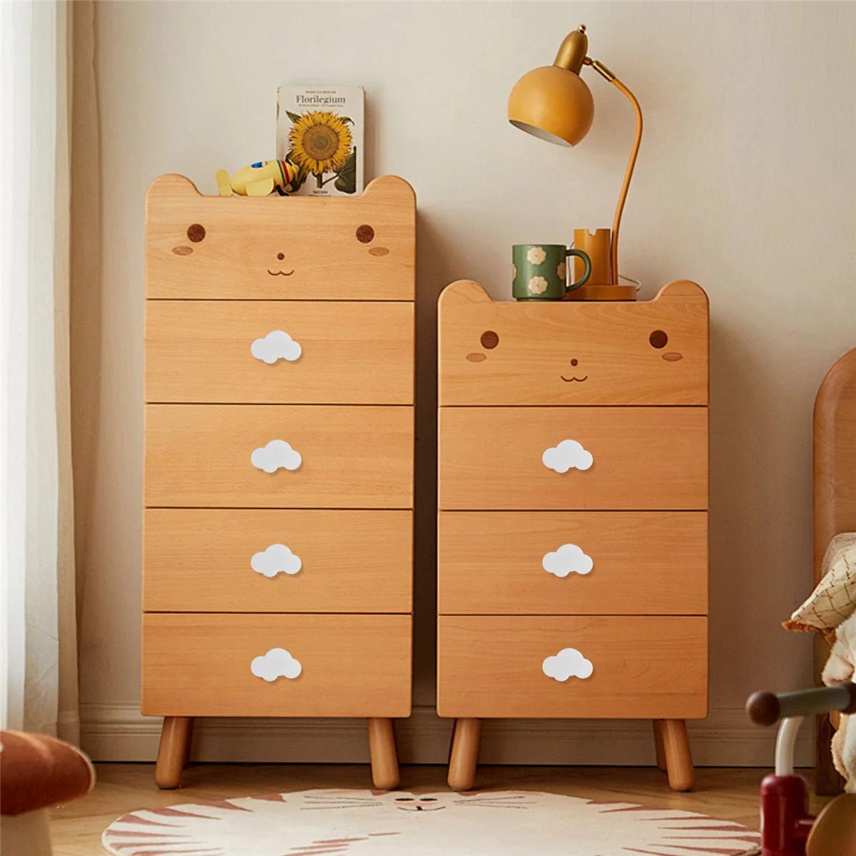 

Highly Recommended.Knobs for Children's Room, Pack of 14 Furniture Knobs