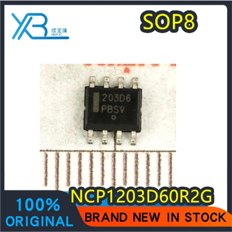 

(10/50 pieces) NCP1203D60R2G NCP1203 Silkscreen 203D6 SOP8 SMD Switching Power Supply Chip Brand New In Stock Fast Shipping