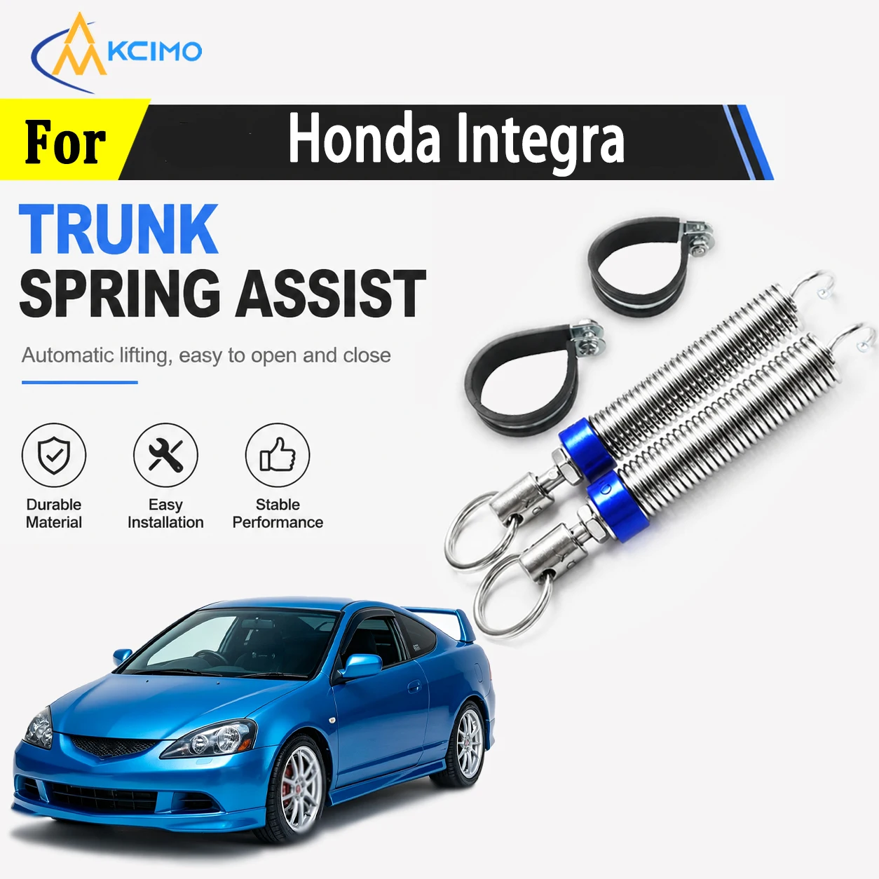 High Quality Metal Trunk Spring For Honda Integra Reliable, Quick Install Safe Reliable Performance No Tools Required