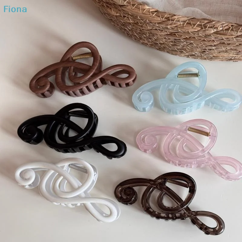 ✔ Kreative Haarklammern in Musiknotenform, Süßer Minimalistischer Stil, Haarspangen, Haaraccessoires, Geschenk