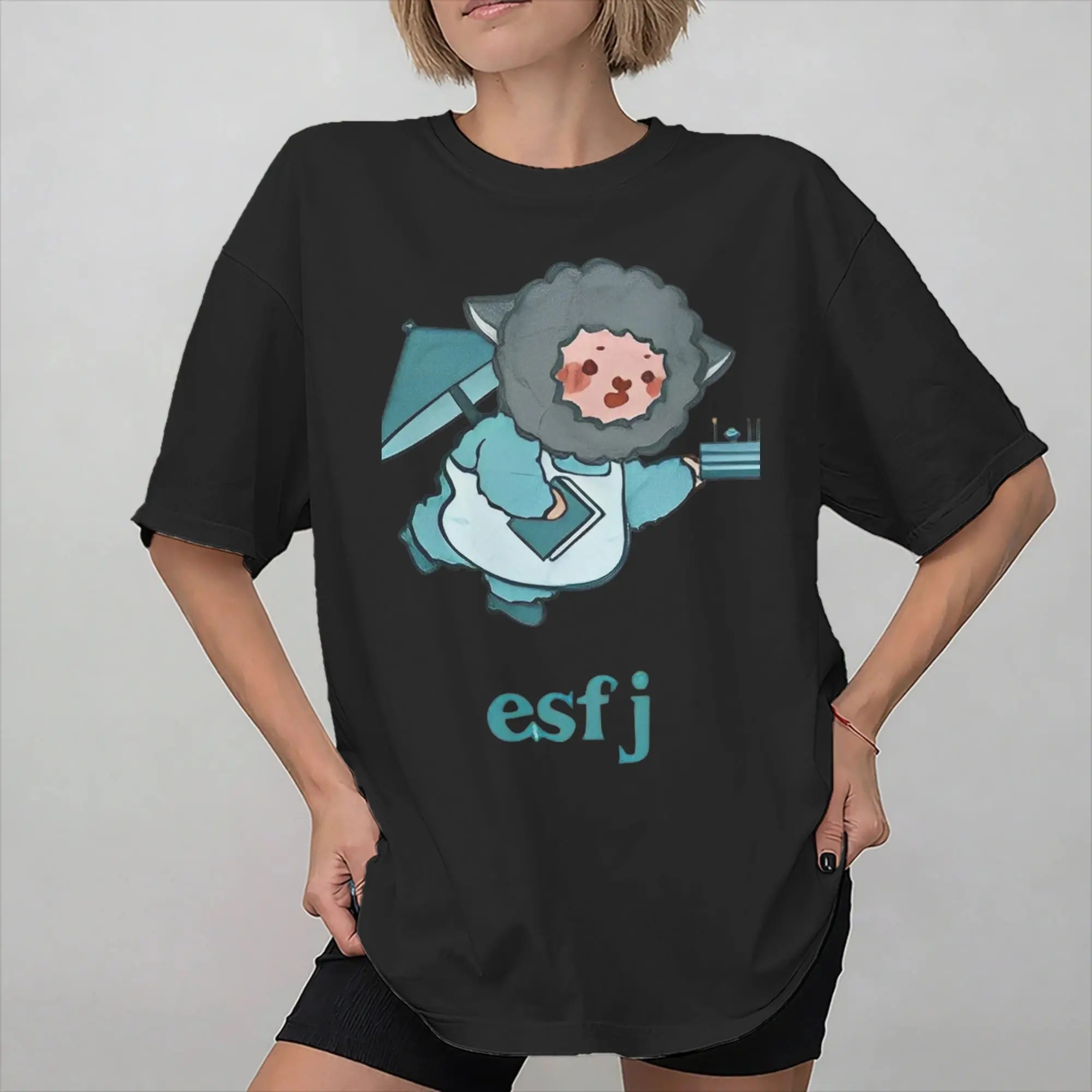 Mens Womens ESFJ mbti myers-briggs peronality Shirt Cotton New Arrival T-Shirt MBTI 16 Personalities  Clothing Outfits