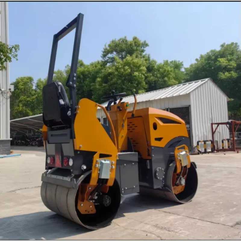 Affordable New Road Roller Vibratory Compactor Deals Mini Small Road Roller Road Compactor
