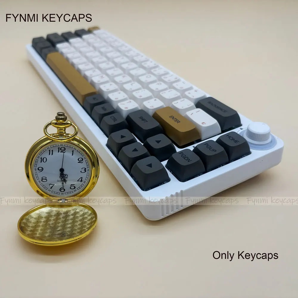 Fynmi Russian Japanese EN Korean XDA ANSI 125 keys PBT Dye Sublimation keycaps Shimmerr Theme for 61/68/75/84/87/98/104/108 keys