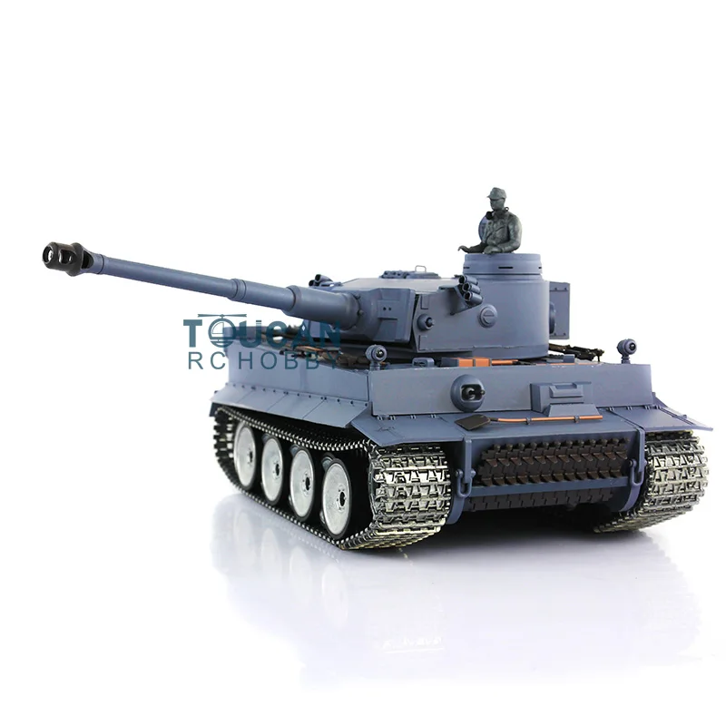 1/16 HENG LONG 7.0 Tiger I RC Tank 3818 W/ Barrel Recoil Metal Tracks Wheels IR Battle BB Airsoft Smoke Effect Cars Outdoor Toys