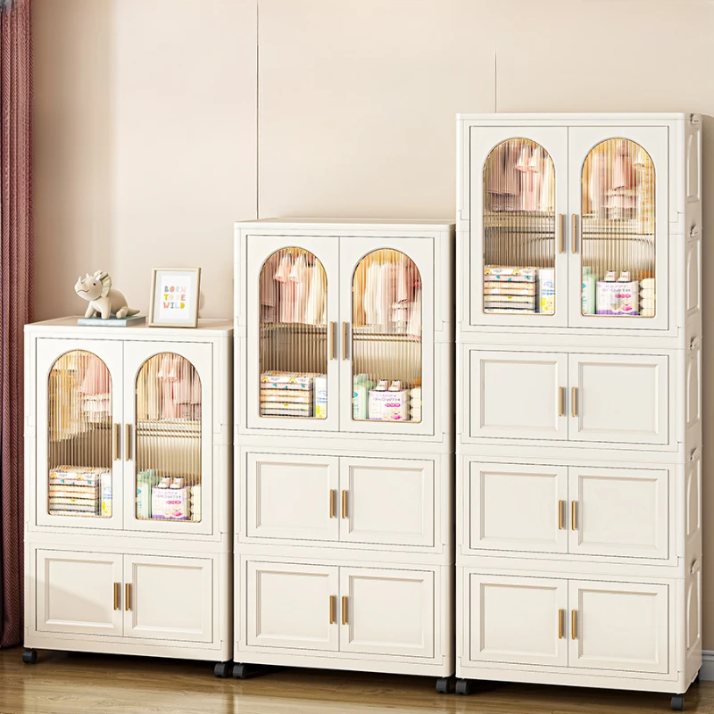 

Storage Organizer Children Wardrobes Bedroom Clothing Rack Children Wardrobes Cabinet Szafa Na Ubrania Home Furniture MR50CW