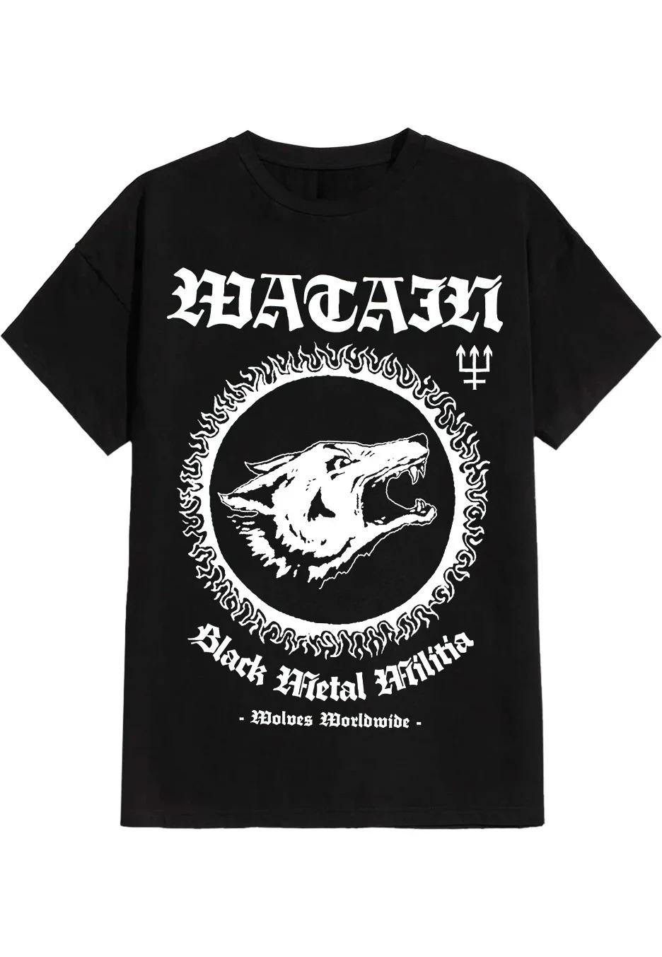 

Watain, черная металлическая одежда в стиле милиции, летние элитные брендовые хлопковые мужские и женские футболки с короткими рукавами