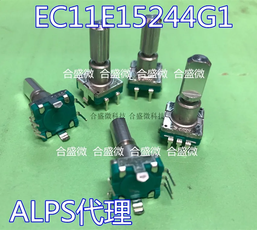 

Alps Encoder Ec11e15244g1 30 Positioning Number 15 Pulse with Switch 20mm Shaft