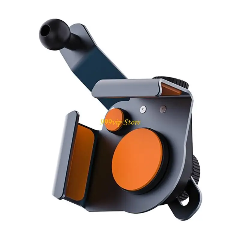 C90C Height Adjustable Phone Car Mount Rotation Curved Display Friendly Aluminum