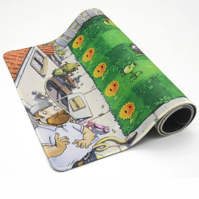 

Plants Vs. Zombies Toy Accessories Map Game Map Mouse Pad Battle Game Mat for Kids Board Game Playmat Decorative Supplies