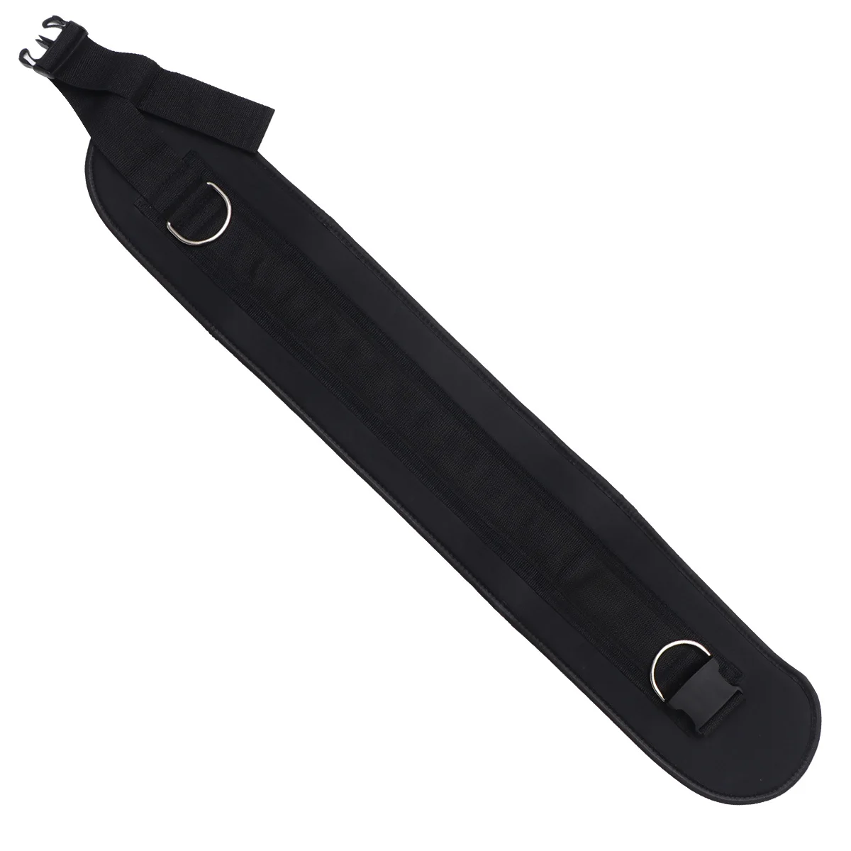 

Portable Back Support Belt Black Adjustable Buckle waist support weight bearing lumbar brace running fitness resistance training