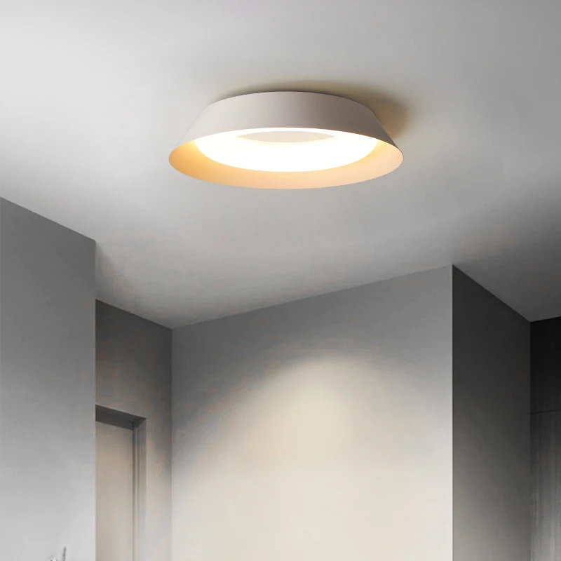 Plafonnier LED en aluminium au design nordique créatif, éclairage d'intérieur, luminaire décoratif de plafond, idéal pour un salon ou une chambre à coucher, livraison directe