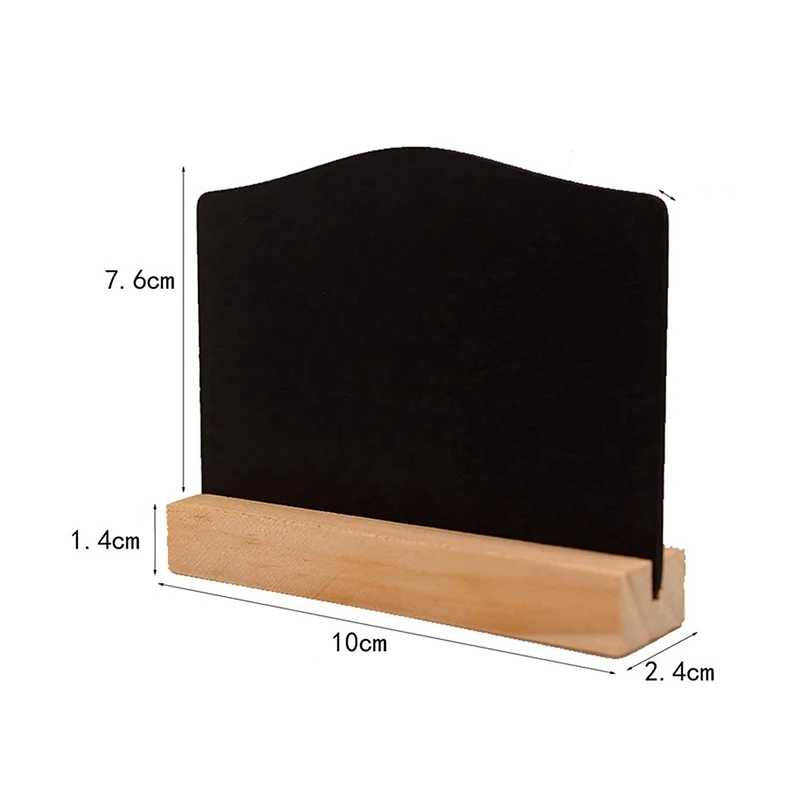 8 PCS Mini Chalkboard Signs For Chalk Sign,Food Labels Message Board Signs For Party Restaurant Wedding