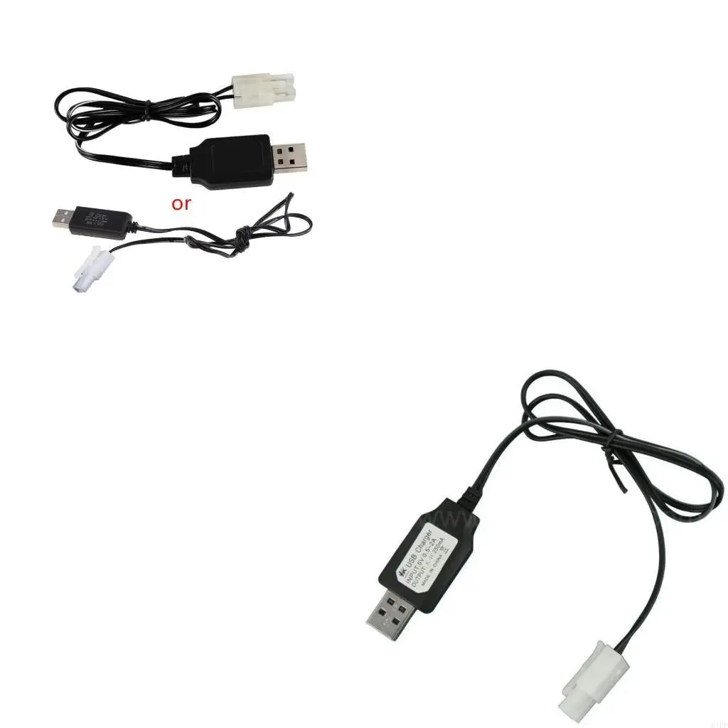 E1PF Charging Cable Battery USB Ni-Cd Ni-MH Batteries Pack KET-2P Plug Adapter 8.4V 250mA Output Car Accessories
