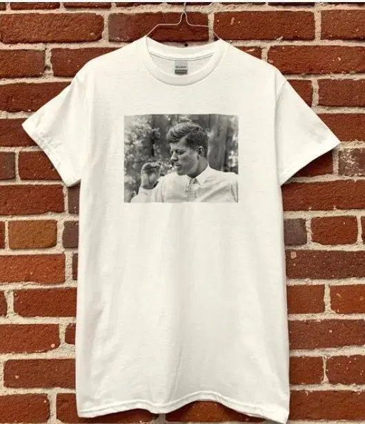 John F. Kennedy Smoking unisex vintage T-shirt