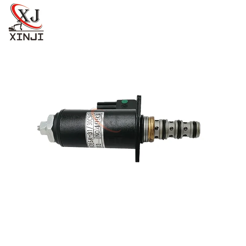 New Proportional Hydraulic Pump Solenoid Valve YN35V00041F1 KDRDE5K-31/30C50-102 For Kobelco SK200-6 SK200-6E