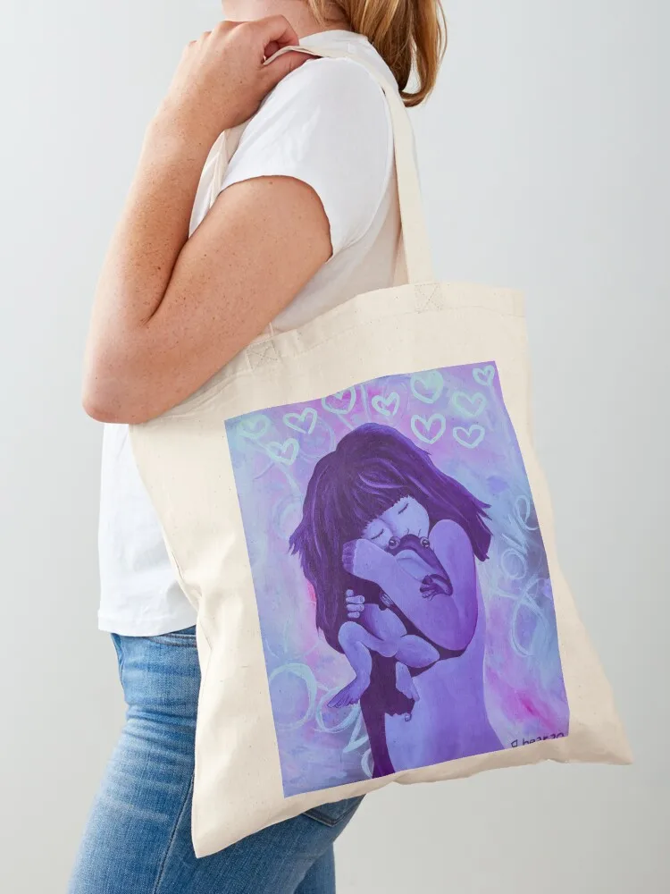 

With Love Tote Bag tote bag custom Canvas large size bags tote bag canvas