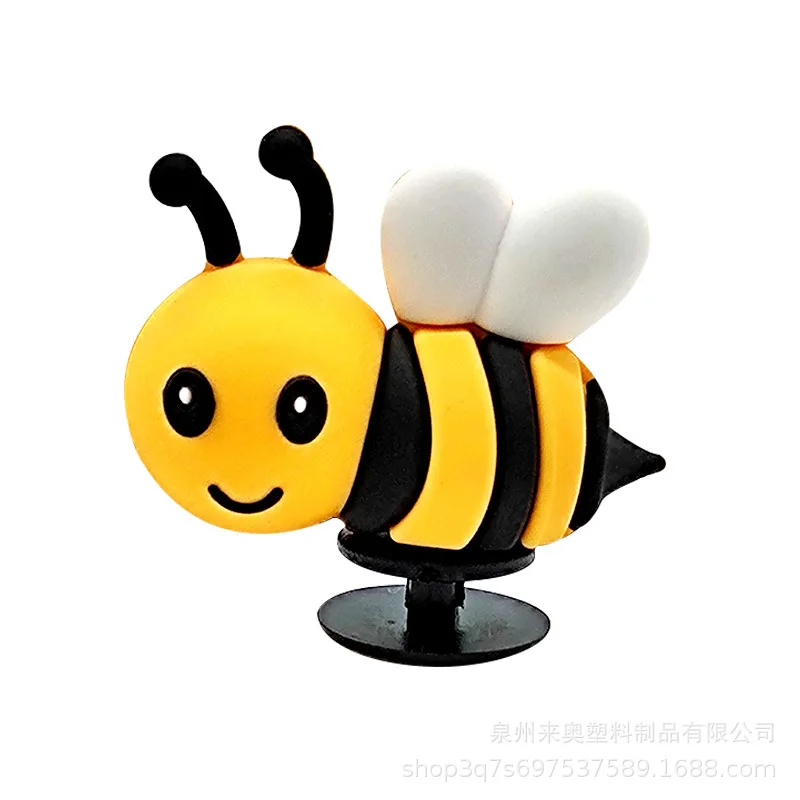 1 pz 3D Animali Pendenti e Ciondoli Simpatico Coniglio Ape Anatra Rane Cane Decorazione Della Scarpe BuckleGufo Panda Sandalo Da Giardino Accessori Per Bambini
